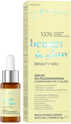 Eveline Beauty & Glow Serum Na Przebarwienia Z Witaminą C+Cg 20% 18Ml
