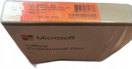 Program biurowy Microsoft Office 2021 Professional Plus EDU