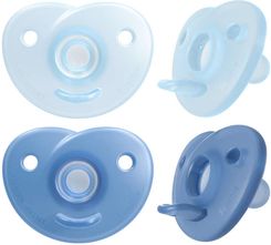 Zdjęcie PHILIPS AVENT Soothie 0-6M 2 szt. SCF099/21 niebieski - Konin