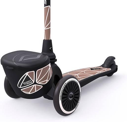 Scootandride Highwaykick 2 Lifestyle Hulajnoga Brown Lines - zdjęcie 1 Scootandride Highwaykick 2 Lifestyle Hulajnoga Brown Lines