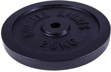 Obciążenie żeliwne 2,5kg na sztangę 30 mm - Gorilla sports - zdjęcie 2