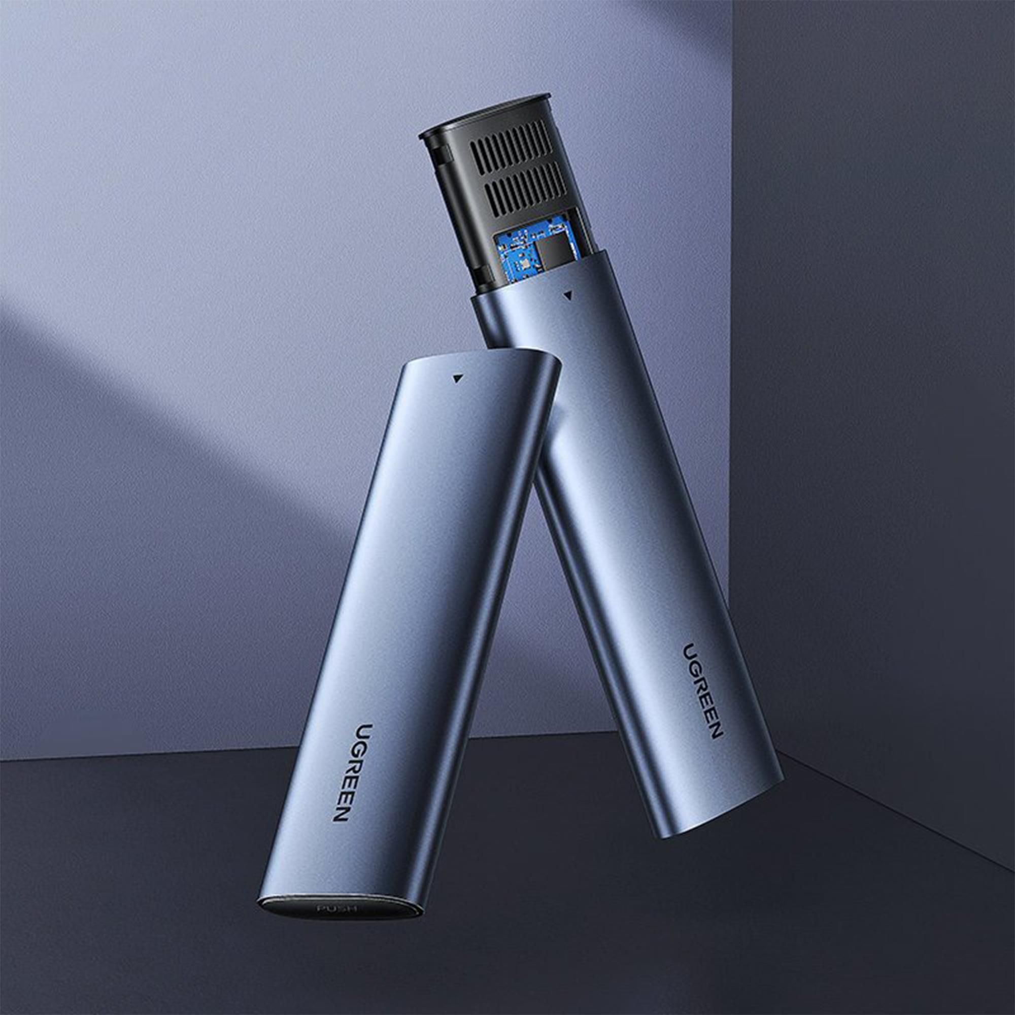 UGREEN OBUDOWA KIESZEŃ NA DYSK M.2 USB 3.2 10 Gbps - zdjęcie 5 UGREEN OBUDOWA KIESZEŃ NA DYSK M.2 USB 3.2 10 Gbps
