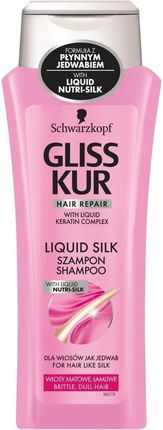 Schwarzkopf Gliss Kur Liquid Silk Szampon Do Włosów Matowych 400 ml