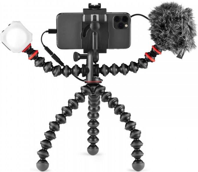 スマホアクセサリー JOBY gorillapod Mobile Vlogging Kit JOBY GorillaPod Zestaw Mobilny Vlogging (Rig Smartphone