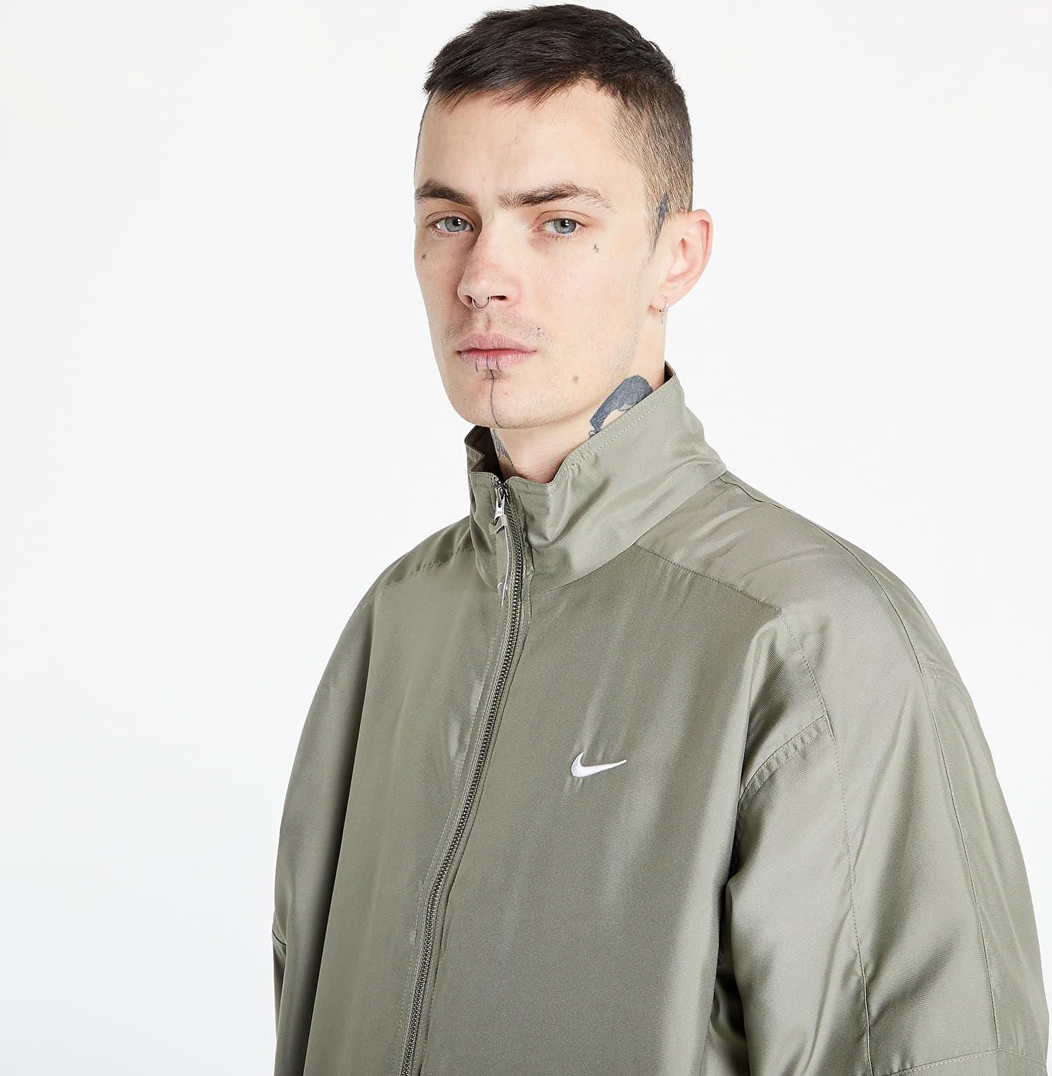 nikelab solo swoosh satin bomber jacket