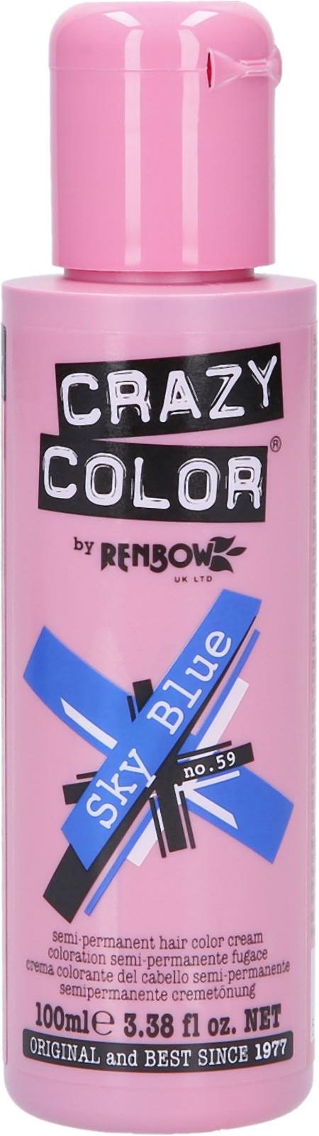 Zdjęcie Crazy Color Trwała Koloryzacja Sky Blue Nr 59 100 ml - Bochnia