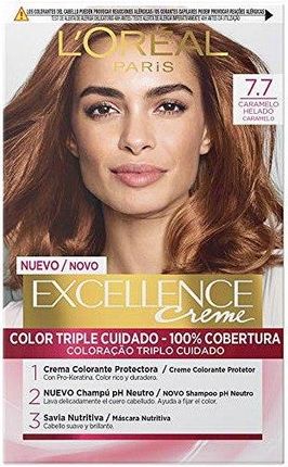 L'Oreal Paris Trwała Koloryzacja 7.7 Karmel