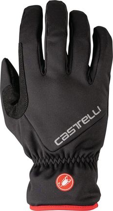 Castelli Entrata Thermal Gloves Men Czarny Xs 2021