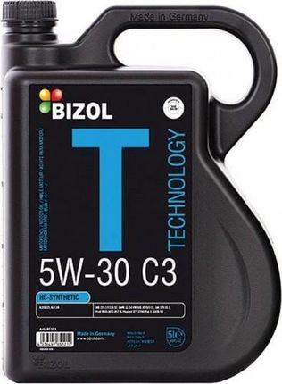 Bizol Olej Technology 5W 30 5L C3 Biz85121