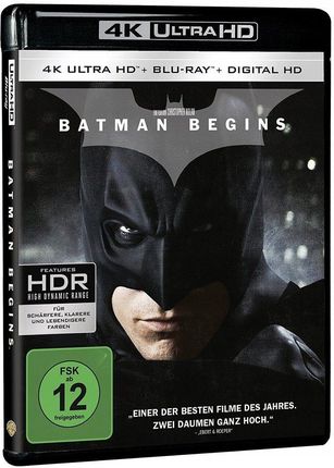 Batman Początek [4K Uhd Blu-ray] Begins /Lektor Pl