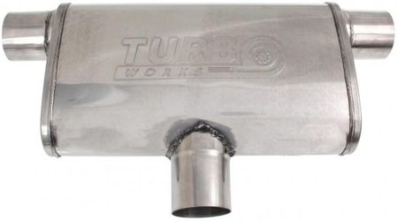 Turboworks Tłumik Środkowy Tylny 76Mm Lt 304Ss Twtl321