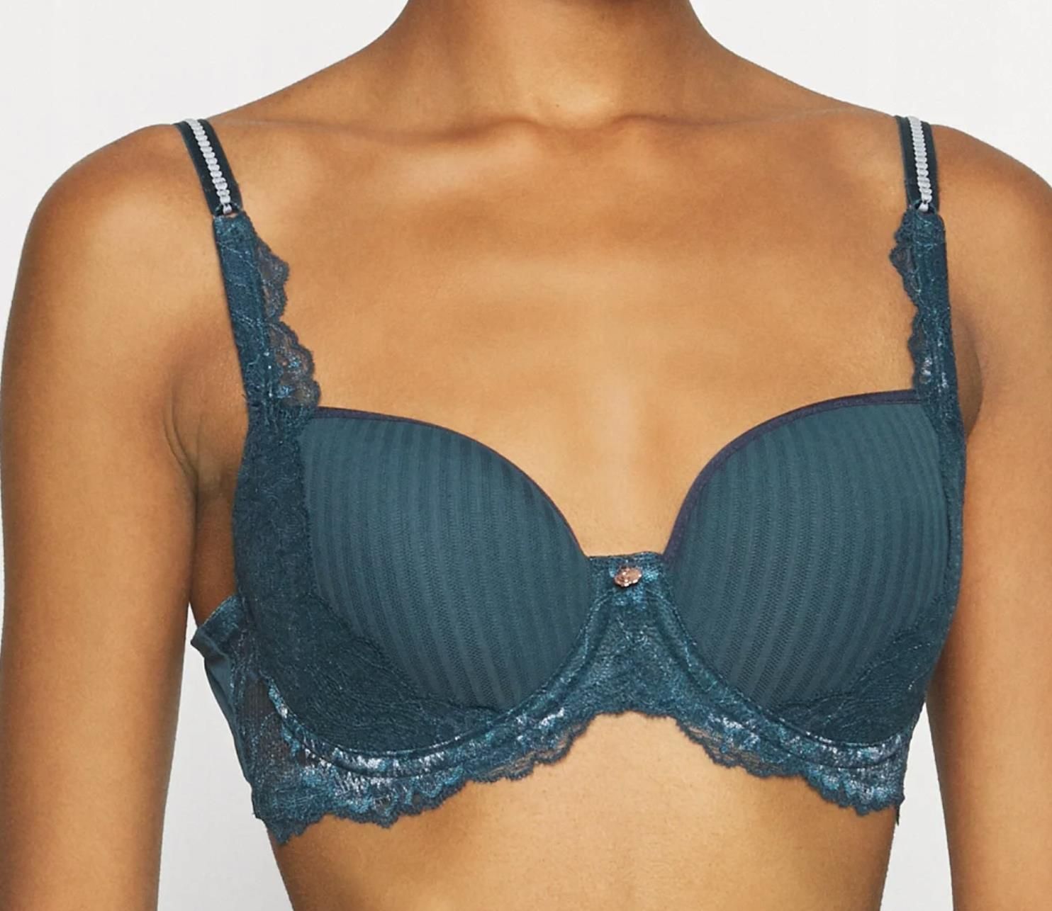 PROMOCJA -29% - Panache clara crystal blue biustonosz soft na