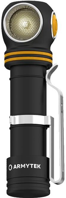 Lampe Frontale Armytek Elf C2 - 1023 Lumens, 104m, USB-C, Lumière Chaude, LED