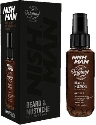 Nishman Spray Do Pielęgnacji Brody I Wąsów   Beard &  Mustache Perfumed Spray Adonis 75 ml