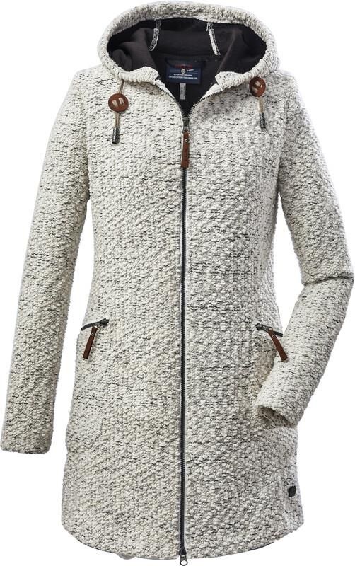 G.I.G.A. DX dames Fleece parka/jas met afneembare capuchon GW 46 WMN PRK, schwarz, 36, 41988-000 G.I.G.A. DX dames Fleece parka/jas met afneembare capuchon GW 46 WMN PRK, schwarz, 36, 41988-000