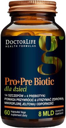 Doctor Life Pro+Pre Biotic Dla Dzieci, 60 kaps