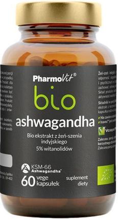 Pharmovit Bio Ashwagandha, 60 kaps.