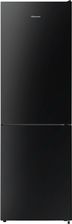 Lodówka Hisense RB390N4GBE z zamrażalnikiem dolnym 186 cm Czarna