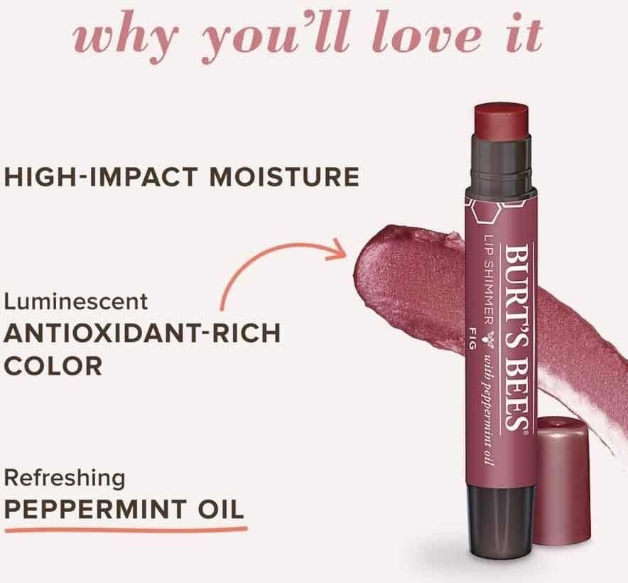 Burt's Bees Lip Shimmer błyszczyk do ust Fig 2,6 g Opinie i ceny na