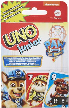 Mattel UNO karty Psi Patrol Junior HGD13
