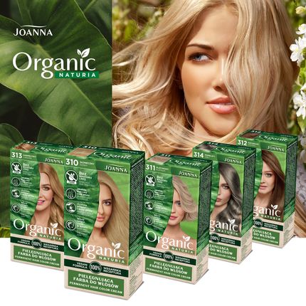 Joanna Naturia Organic Vegan Farba do włosów 310 Słoneczny - zdjęcie 5