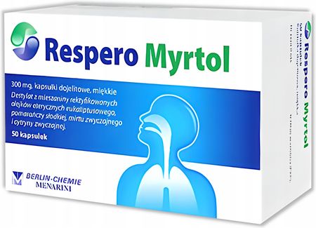 Respero Myrtol 300mg 50 kaps.