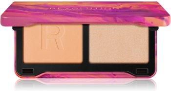 Makeup Revolution Neon Heat paleta róży do konturowania odcień Scorched Rose 5,6 g