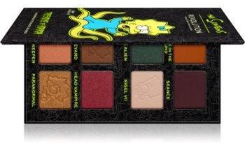 Makeup Revolution The Simpsons Treehouse Of Horror Mini Macambre paleta cieni do powiek odcień Alien Maggie 6 g