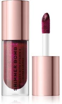 Makeup Revolution Shimmer Bomb połyskujący błyszczyk do ust odcień Gleam 4.6 ml