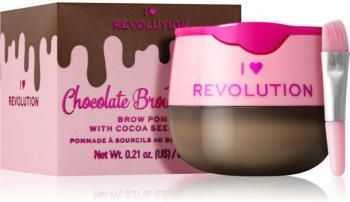 I Heart Revolution Chocolate Brow Pot pomada do brwi Milk Chocolate (dark blonde to light brown hair) 6 g