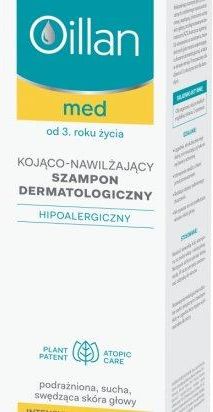 Oillan Med+ kojąco nawilżający szampon dermatologiczny 150 ml  