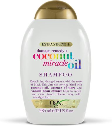 Ogx Coconut Miracle Oil Szampon Do Włosów 385 ml