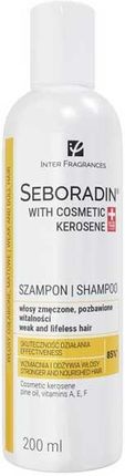 Seboradin Z Naftą Kosmetyczną szampon do włosów zmęczonych i pozbawionych witalności 200 ml