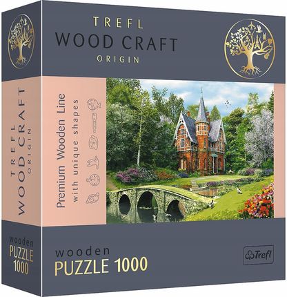 Trefl Puzzle drewniane 1000el. Wiktoriański dom 20145