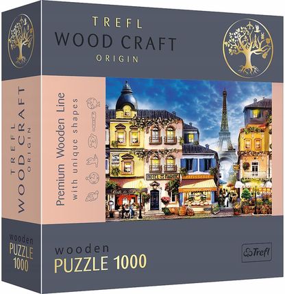 Trefl Puzzle drewniane 1000el. Francuska uliczka 20142