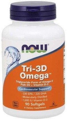 NOW Foods Tri-3D Omega 90 kaps