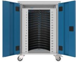 Zdjęcie Mobilny wózek z ładowaniem - 32 tablety i 1 laptop - Czempiń