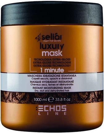 ECHOSLINE SELIAR Luxury Maska do włosów nawilżająca 15 akcji 1000ml
