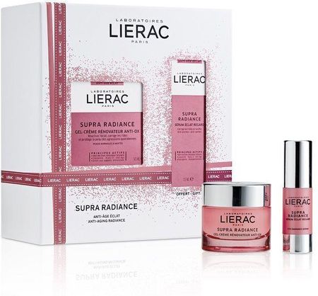 LIERAC ZESTAW SUPRA RADIANCE KREM-ŻEL 50ML + KREM POD OCZY 15ML