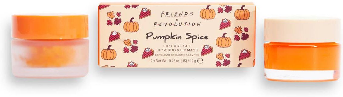 Makeup Revolution x Friends Pumpkin Spice Lip Care Set Zestaw do ust - zdjęcie 1 Makeup Revolution x Friends Pumpkin Spice Lip Care Set Zestaw do ust