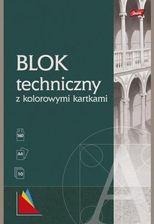 Zdjęcie Unipap Blok Techniczny A4 10K Kolorowe Kartki Pakiet 10 Sztuk - Lubniewice