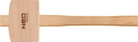 Neo Młotek drewniany (Wooden hammer 315g, 100x70x46 mm, length 320 mm) TOP25076 