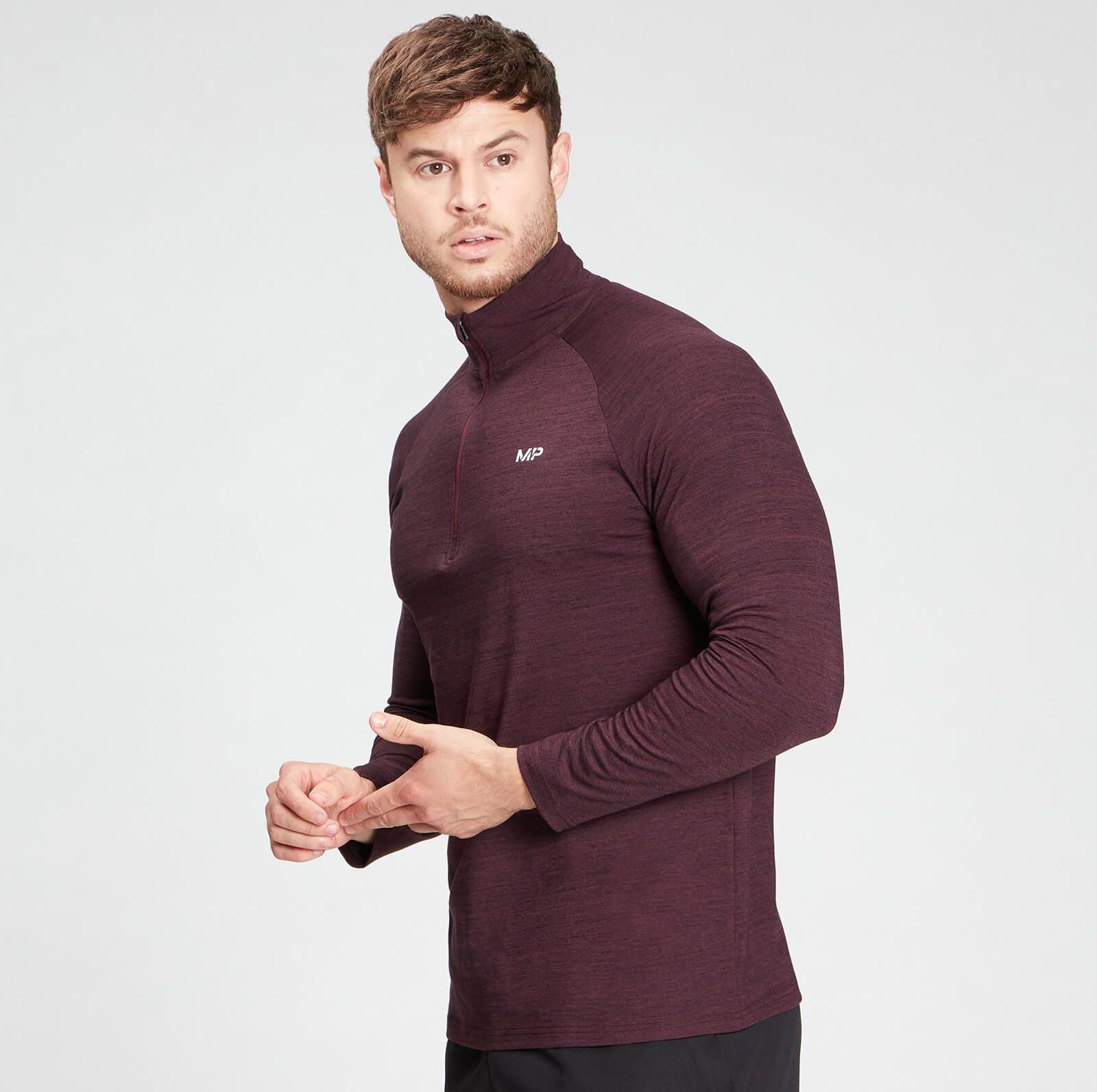 Mp Men'S Performance 1/4 Zip Top Port Marl Xxs Mpm214Portmarlaw21