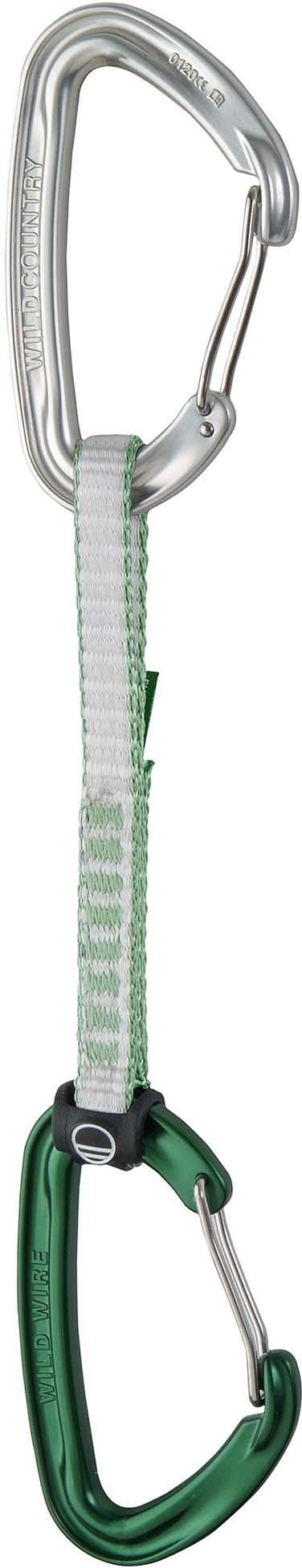 Quickdraw (Express) Wildcountry Wildwire - Mosquetón Forjado, Cinta Dyneema 12mm