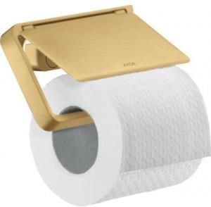 Axor Universal Accessories Uchwyt Na Papier Toaletowy  Złoty Optyczny Szczotkowany (42836250) 821616