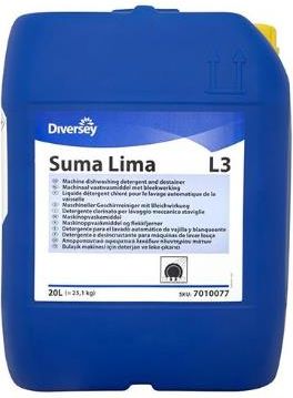 Preparat biobójczy do maszynowego mycia naczyń Diversey Suma Lima L3, 20 L