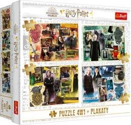 Trefl Puzzle 4W1 Harry Potter 93104