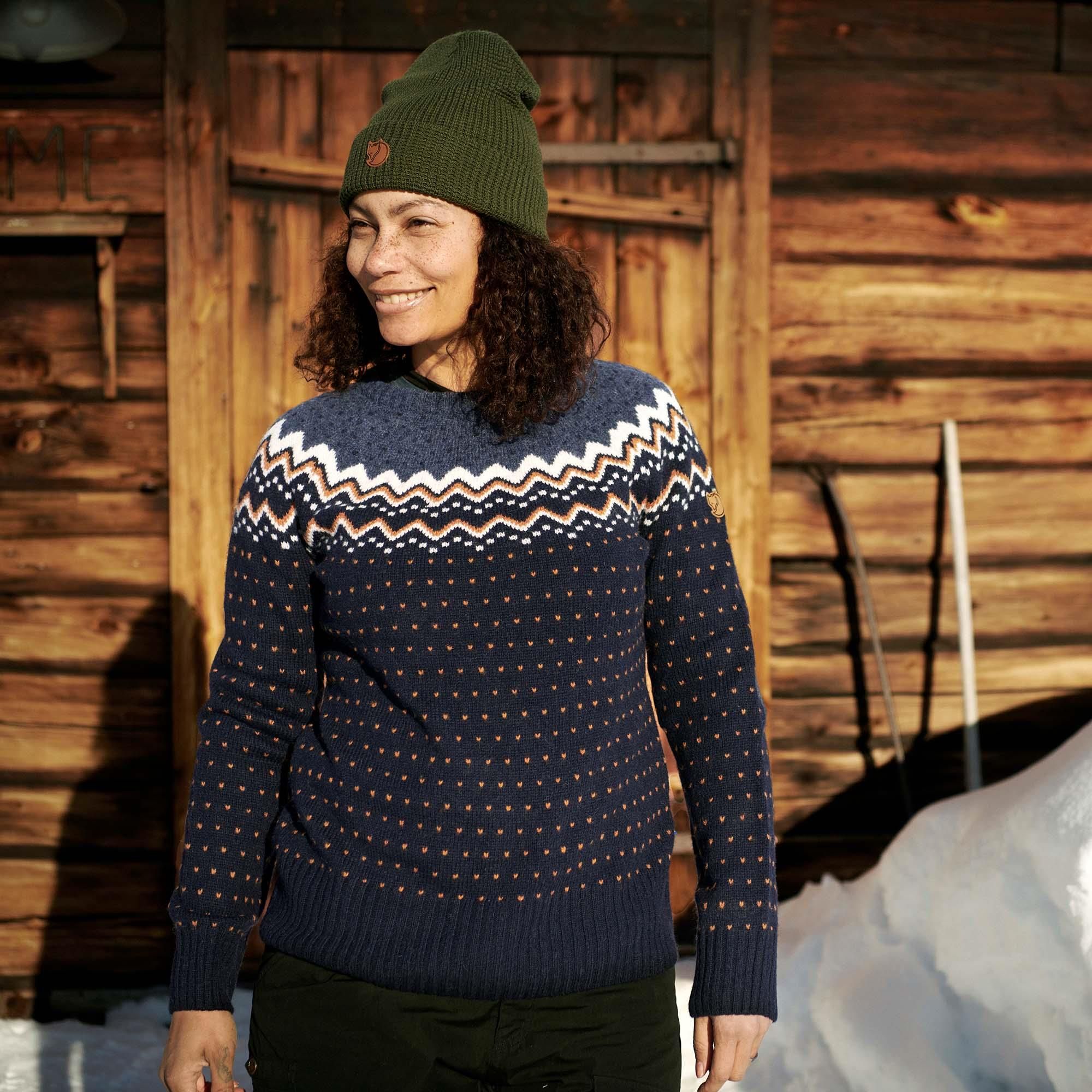 FJÄLLRÄVEN SWETER DAMSKI OVIK KNIT