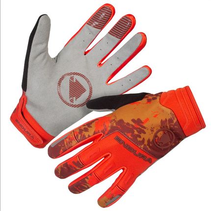 Rękawiczki długie ENDURA Singletrack Windproof pomarańczowy / Rozmiar: XL
