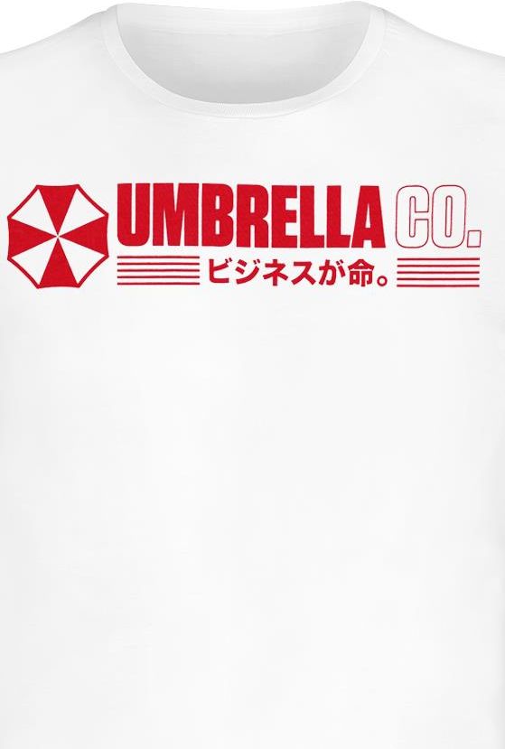 Resident Evil Umbrella Co. - Our Business Is Life Itself Hombre Camiseta Negro XXL